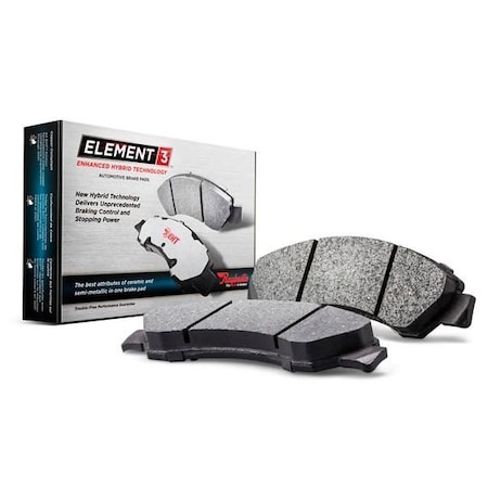 R/M Brakes BRAKE PADS OEM OE Replacement Hybrid Technology EHT1279